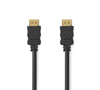 Cavo HDMI Nedis CVGL34060BK200 20m HDMI 2.0 4K ARC Ethernet placcato oro nero
