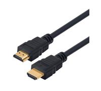 Ewent Cavo HDMI EC1340 Alta Velocità Ultra HD 2.0 4K@60Hz HDR 1,8 m per console e home theater Nero