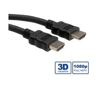 ROLINE 11045541 - High Speed HDMI Kabel mit Ethernet, 1 m