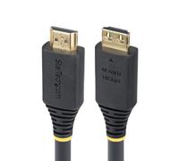 StarTech.com Cavo HDMI ad alta velocità da 7 m con connettori a presa salda, 4K 60 Hz/1440p 144 Hz, 18 Gbps, cavo HDMI 2.0 UHD, guaina TPE