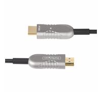 Cavo HDMI StarTech.com Ottico 2.1 Ibrido Attivo [AOC] da 15,2m, CMP, Classe Plenum, in fibra ottica 8K Ultra High Speed 2.1/2.0, 48Gbps, 60Hz/4K 120Hz, HDR10+/FRL/TMDS/eARC (ACTIVE OPTICAL CABLE - HYB