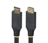 StarTech.com Cavo HDMI 2.0 ad Alta Velocità da 10,6m con Connettori a Scatto, 4K60Hz/1440p 144Hz. Cavetto HDMI UHD 18Gb in TPE