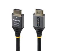StarTech Cavo HDMI Ultra High Speed Certificato da 30 cm, HDMI 2.1, 8K 60Hz / 4K 120Hz, con HDR10+ ed eARC, Larghezza di banda 48 Gbps