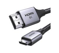 UGREEN Mini HDMI Cavo Adattatore Femmina 4K 60Hz 3D Dolby Vision HDCP Compatibile Videocamera Monitor HDTV, 2M