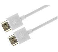 Cavo Hdmi Ultra Sottile Ad Alta Velocità Flessibile Con Ethernet 1.8M Bianco