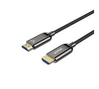 Cavo HDMI UNITEK C11085GY01-15M 30 m 48 Gbit/s Tipo A 2.1 HDR Nero
