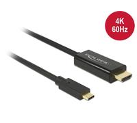 Cavo HDMI USB-C DeLOCK 85290 da 1 m maschio-maschio placcato oro