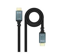 Cavo HDMI V2.1 8k tipo a/m-a/m, lunghezza 1,5 m, nero ad alta velocità, ideale per il collegamento di dispositivi multimediali. *