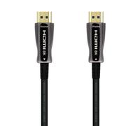 Cavo HDMI V2.1 AOC Ultra Alta Velocità 48Gbps 8K@60Hz 4K@120Hz 100m Nero Cavo HDMI V2.1 AOC Ultra Alta Velocità 48Gbps 8K@60Hz 4K@120Hz 100m Nero