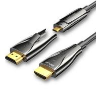 Cavo HDMI Vention ALPBN 15m HDMI Maschio Micro HDMI Maschio Nero 4K