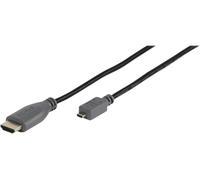 Vivanco VVVHDMI15MICRO cavo HDMI 1,5 m HDMI tipo A (Standard) HDMI tipo D (Micro) Nero