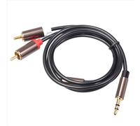 Cavo HiFi Stereo da 3,5 mm a jack audio Aux 3,5 sdoppiatore a Y per amplificare