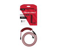 CAVO HYPERX HyperX Compatibile con la maggior parte delle tastiere USB-C Nero/Rosso