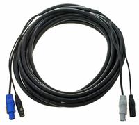 Cavo ibrido Combinato DMX, XLR + Alimentazione Powercon, cavo da 3MT 10MT