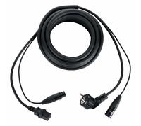 Cavo Ibrido Doppio Per Alimentazione XLR DMX Effetti Luce Audio Live DJ PA 5m