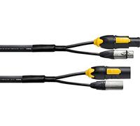 Cavo ibrido XLR 5 punti + PowerCon 2, 5 mm2 True1, 10 m