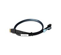 Cavo Icy Dock MB403L-B SlimSAS a MCIO 50 cm Nero