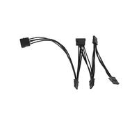 Cavo IDE da 4 Pin un 5 Porte Cavo da 4 Pin un Multi Porta Cavo di Alimentazione 18AWG per Disco Rigido HDD SSD PC