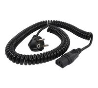 Cavo IEC HAWA R6503 Nero 2.3 m Cavo a spirale