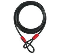 Abus Cobra, cavo d acciaio 10 mm / 500 cm male Nero