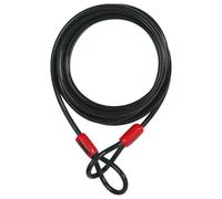 Abus Cobra, cavo d acciaio 10 mm / 500 cm male Nero