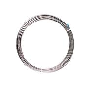 Cavo in acciaio inossidabile, Cavo metallico in acciaio inossidabile 304 7x7 argento 0,6-1,2 mm diametro 50/100 metri(0.6mm 100 Metres)