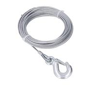Cavo in Acciaio Inossidabile per Verricello, Fune per Verricello Resistente Alla Ruggine 4 Mm X 12 M per la Casa di Energia Elettrica