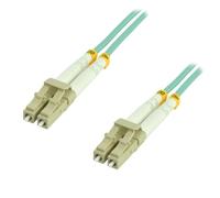 Cavo in fibra ottica MCL LC/LC 10 m OM3 bidirezionale