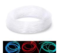 Cavo in fibra ottica PMMA con nucleo polimerico trasparente, per decorazione auto, casa, giardino, illuminazione motore in fibra ottica, diametro 1,5 mm, 2 mm, 3 mm, 4 mm (2 mm)