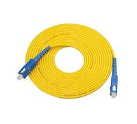 Cavo in fibra ottica SC a SC Singlemode Simplex 2,0 mm/3,0 mm Diametro esterno 9/125 Cavo patch in fibra ottica (15 m, 3,0 mm)