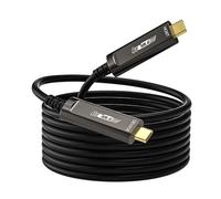 Cavo in fibra ottica USB C, 5 m, 10 Gbps, cavo ottico attivo USB 3.2 Gen2 con chip tedesco SiliconLine, lunga distanza per visione artificiale, fotocamera Logitech 4K, VR/AR, videoconferenza