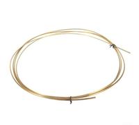 Cavo in ottone da 2,5 m per chitarra elettrica acustica (1,6 mm)