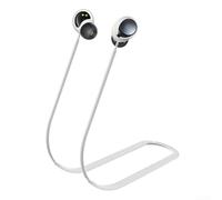 Cavo in silicone a basso profilo per auricolari Soundcore Space A40 che aiuta a tenere insieme gli auricolari e riduce al minimo il rischio di perdita (bianco)