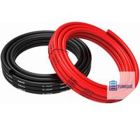 Cavo in silicone da 2.5 m + 2.5m 8 AWG flessibile resistente al calore