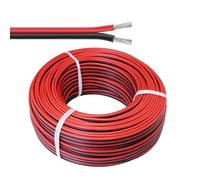 Cavo In Silicone For Alte Temperature 18-10 AWG, 2 Conduttori Rosso/nero Paralleli, Da -76 °F A 392 °F, Cavo Da 25 Piedi For Batteria LiPo For Droni RC E Elettronica New-Energy(50ft,12AWG)