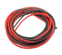 Cavo in silicone morbido 2x 16AWG resistente alle alte temperature rosso+nero