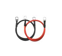 Cavo in silicone morbido for inverter for batteria for auto da 8,3 mm2 calibro 8 AWG con terminale M6 M8 M10 Cavo elettrico rosso nero(Black and Red 8AWG,150cm,M8-M8)
