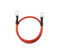 Cavo in silicone morbido for inverter for batteria for auto da 8,3 mm2 calibro 8 AWG con terminale M6 M8 M10 Cavo elettrico rosso nero(Red 8AWG,120cm,M10-M10)