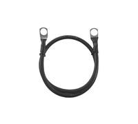 Cavo in silicone morbido for inverter for batteria for auto da 8,3 mm2 calibro 8 AWG con terminale M6 M8 M10 Cavo elettrico rosso nero(Black 8AWG,30cm,M6-M6)