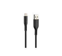 Cavo in silicone Usb A > Usb Type C 20 cm Ricarica e dati (3000 mA / 18W) Collo
