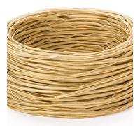 Cavo in tessuto extra sottile per lampadario, 1 m, cavo in plastica rivestito in tessuto, cavo di alimentazione sottile/3 fili 3 x 0,75 mm2 con conduttore, accessori lampada