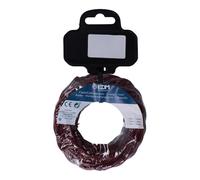 Cavo in tessuto intrecciato 2 x 0,75 mm C-08 Bordeaux seta 5 m: elegante e resistente, ideale per progetti fai da te e decorazioni. Dona un tocco sofisticato alle tue creazioni. Fai il tuo acquisto