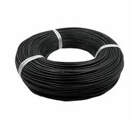 cavo industriale Cavo in silicone super morbido nero 28 26 24 22 20 18 16 14 12 10 8 6 AWG in ultra Cablaggio for batteria e autoveicoli(18 AWG,1m)