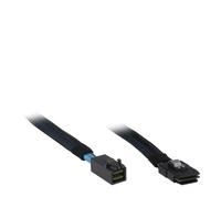 Cavo Inter-Tech SFF 8643 a SFF 8087 0,75 m Maschio/Maschio Nero/Blu