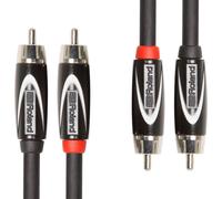 CAVO INTERCONNESSIONE RCA DOPPIO 1M 3FT AUDIO BLACK SERIES CONNETTORI RCA