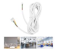Cavo interfono cablato, cavo a 4 conduttori/cavo di rame rotondo flessibile a 4 conduttori per videocitofono campanello a colori Videocitofono campanello del telefono 10 M / 33 piedi 0.3mm²