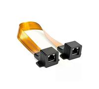 Cavo Internet CAT6 sottile, cavo Ethernet flessibile, cavo di penetrazione a parete per cablaggio Internet