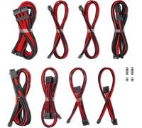 Cavo interno CableMod C-Series Pro ModMesh Rosso 16-Pin a 3x8-Pin