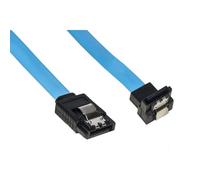 Link LKCSATA30L Cavo Interno SATA III CM 30 CONNETTORE 90° con Clip BLOCCAGGIO in Metallo