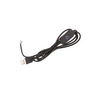 Cavo interruttore dimmer tattile 2A 5V U 1,5MU Uscita 2,0A a fili Controller 5-100%(Black)